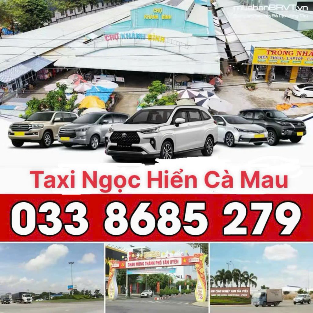 Taxi Ngọc Hiển Cà Mau 0338685279