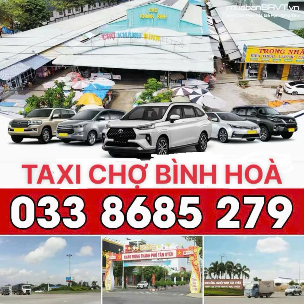 Taxi Chợ Bình Hòa Bình Dương 0338685279