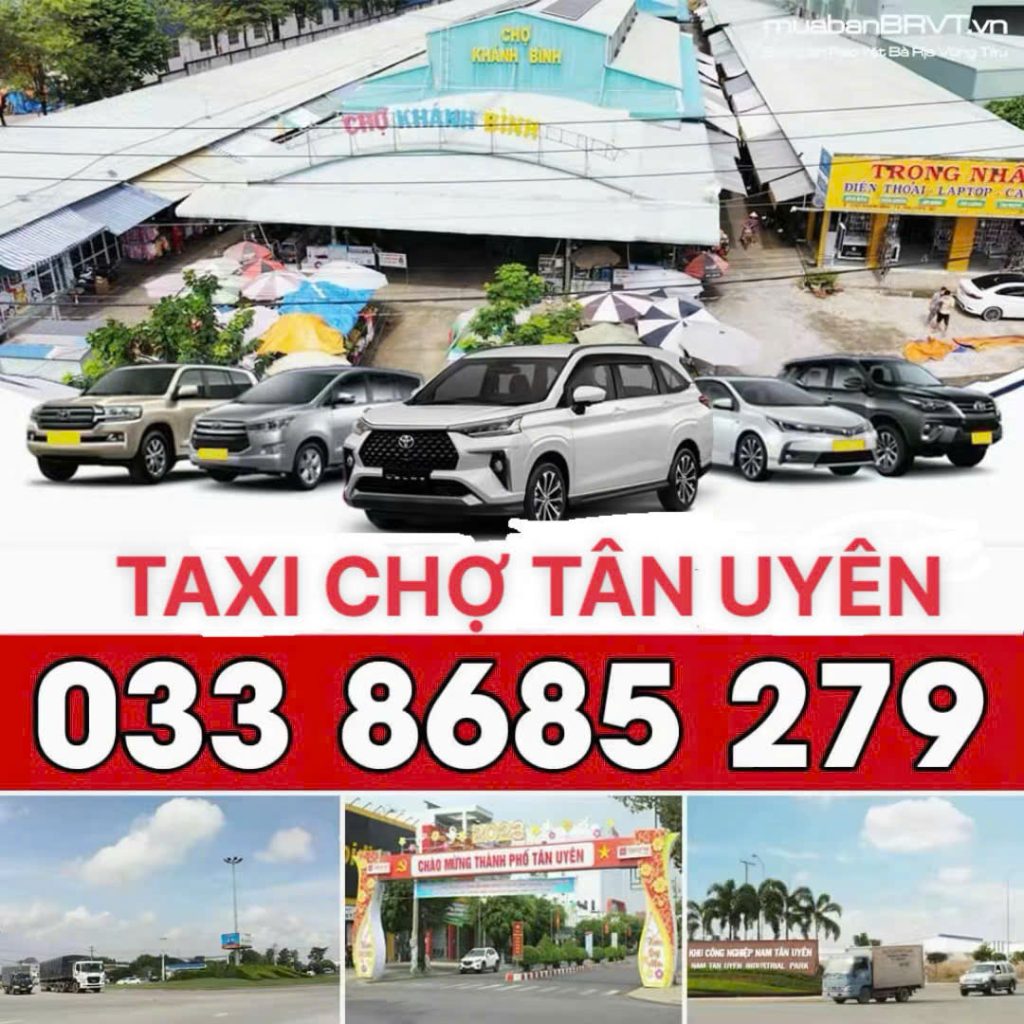 Taxi Chợ Tân Uyên 0338685279
