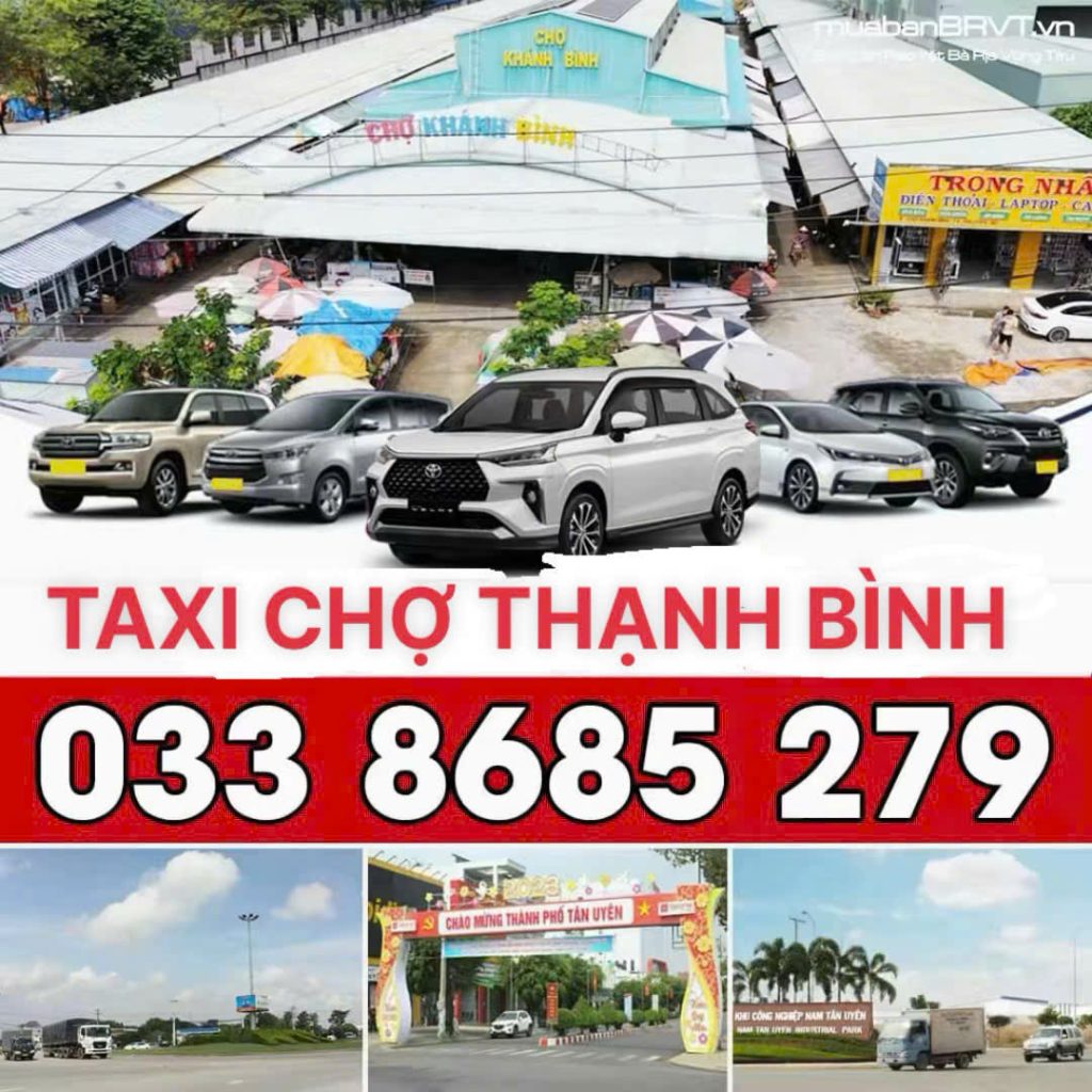 Taxi Chợ Thạnh Bình Bình Dương 0338685279