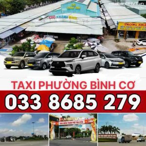 Taxi Phường Bình Cơ 4 7 16 Chỗ 033 8685 279