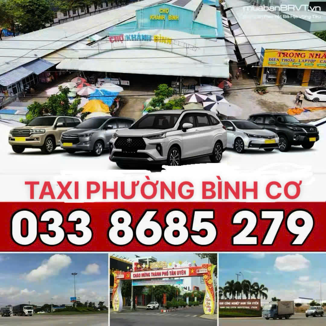 Taxi Phường Bình Cơ 4 7 16 Chỗ 033 8685 279