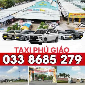 Taxi Phú Giáo 4 7 16 Chỗ 033 8685 279