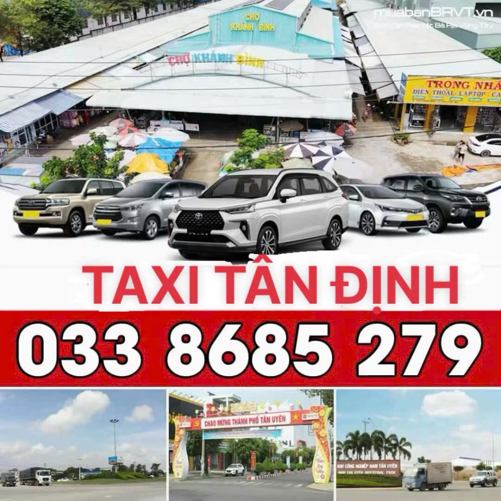 Taxi Tân Định Bắc Tân Uyên 4 7 16 Chỗ 033 8685 279