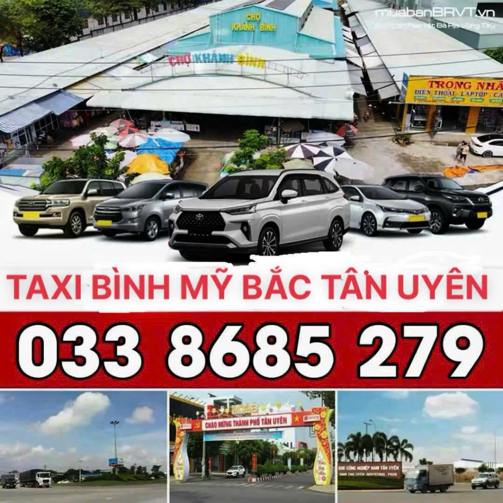 Taxi Chợ Bình Mỹ 4 7 Chỗ 0338685279