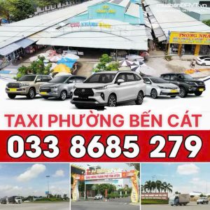 Taxi Phường Bến Cát 4 7 16 Chỗ 033 8685 279