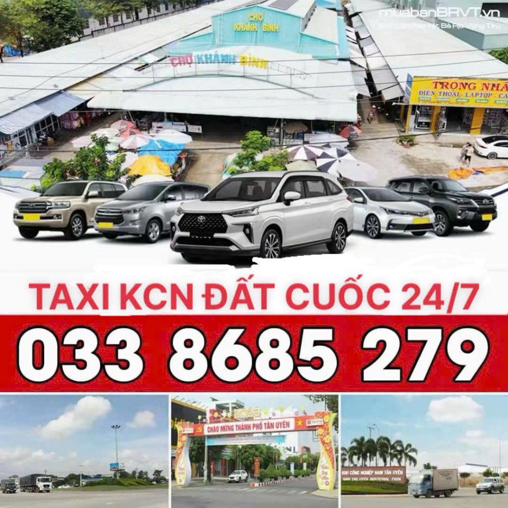 Taxi Kcn Đất Cuốc 24/7 033 8685 279