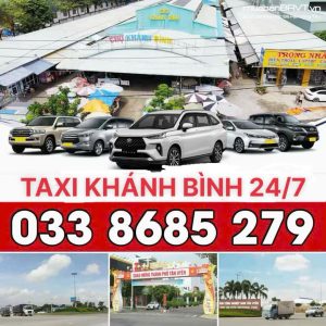 Taxi Khánh Bình 24/7 033 8685 279