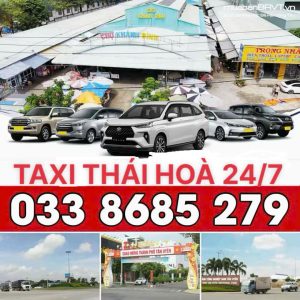 Taxi Thái Hòa 24/7 033 8685 279
