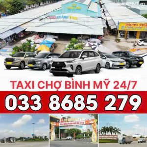 Taxi Chợ Bình Mỹ 24/7 033 8685 279