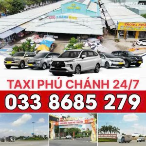 Taxi Phú Chánh 24/7 033 8685 279