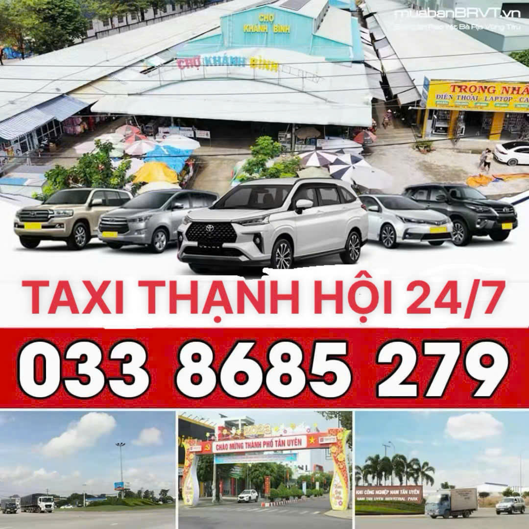 Taxi Thạnh Hội 24/7 033 8685 279