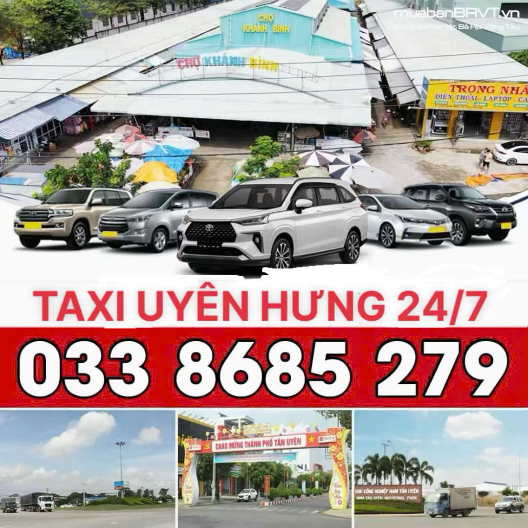Taxi Uyên Hưng 24/7 033 8685 279