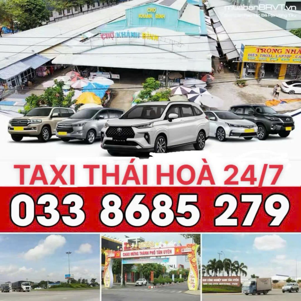 Taxi Thái Hòa Giá Rẻ 247 033 8685 279