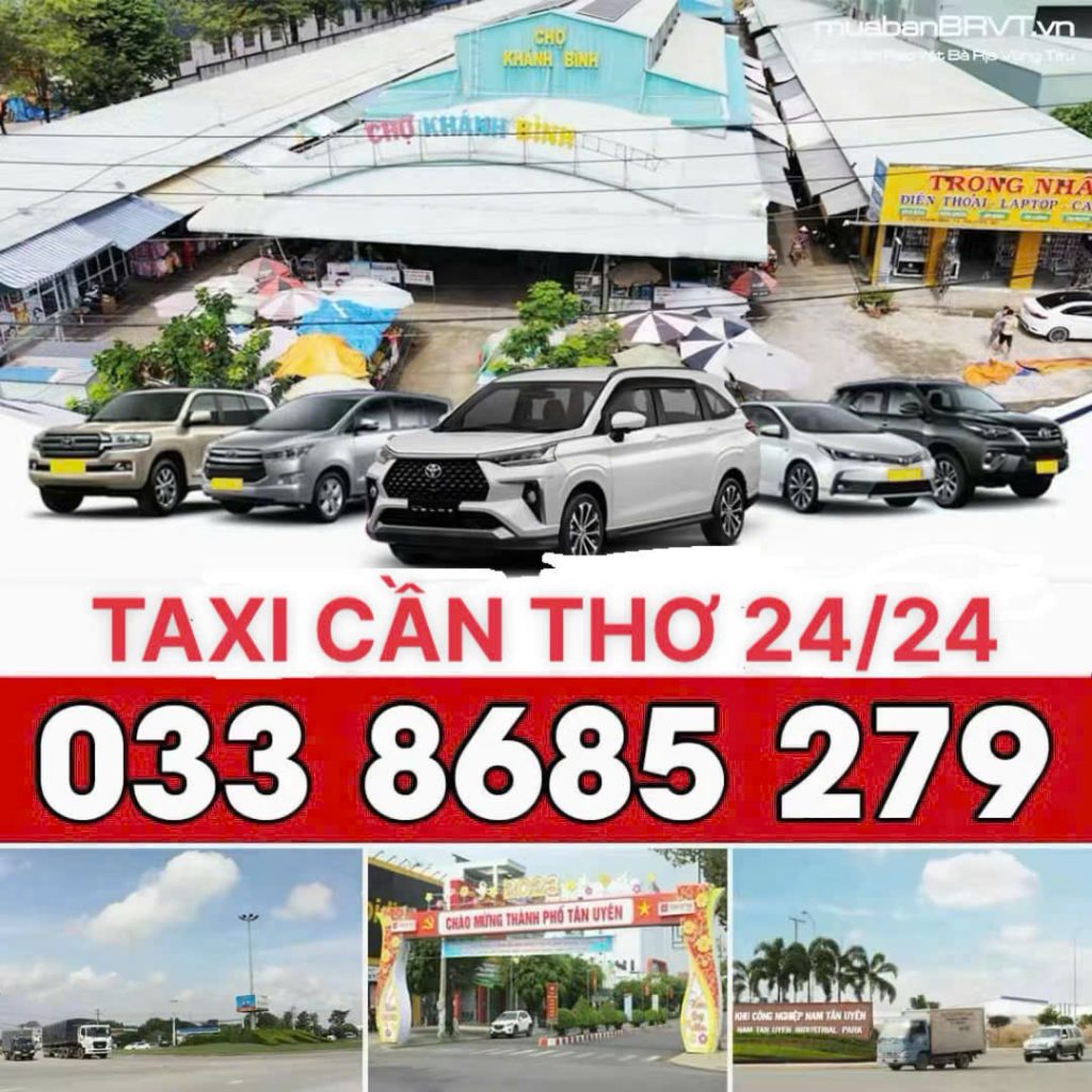 Taxi Cần Thơ 24/24 0338 68 52 79
