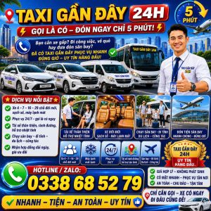Taxi Gần Đây 24h 0338685279