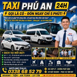 Taxi Phú An 24h 0338 68 52 79