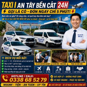 Taxi An Tây Bến Cát 247 0338685279