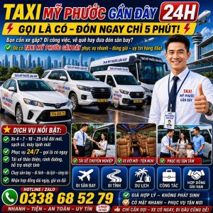 Taxi Mỹ Phước Gần Đây 0338685279