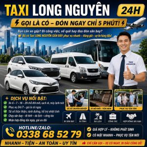 Taxi Long Nguyên Gần Đây 24h 0338685279