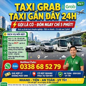 Grab Taxi Gần Đây 0338685279