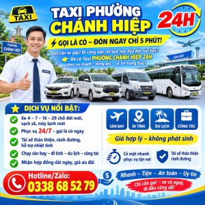 Taxi Phường Chánh Hiệp 247 0338685279