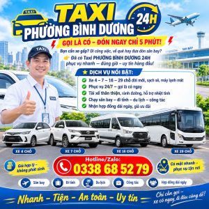 Taxi Phường Bình Dương 247 0338685279